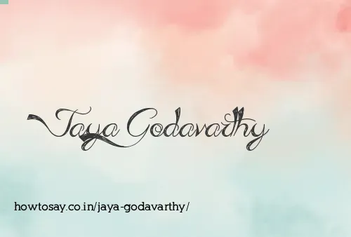 Jaya Godavarthy