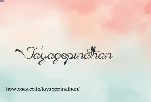 Jayagopinathan