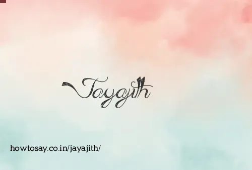 Jayajith