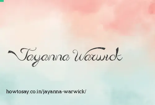 Jayanna Warwick