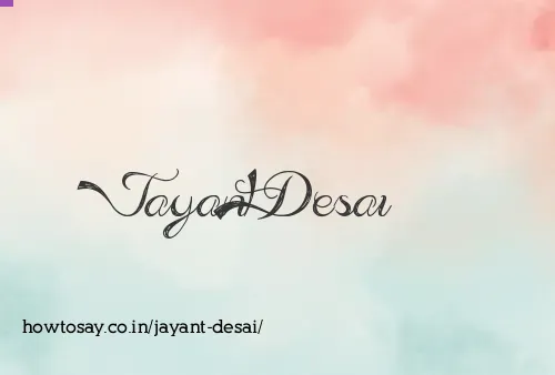 Jayant Desai