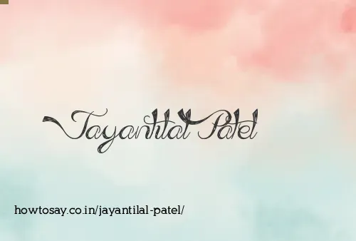 Jayantilal Patel