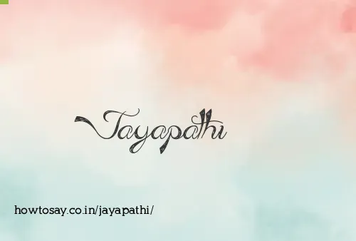 Jayapathi