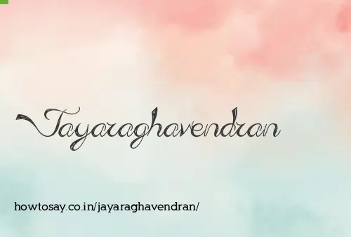 Jayaraghavendran