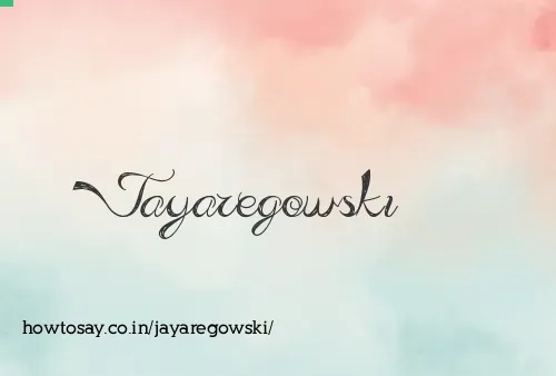 Jayaregowski