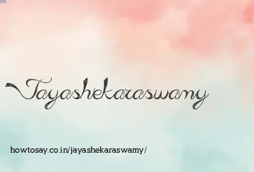 Jayashekaraswamy