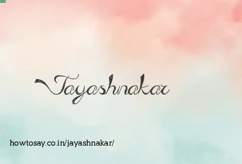 Jayashnakar