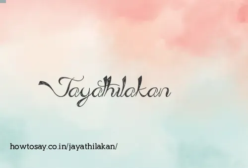 Jayathilakan