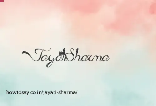 Jayati Sharma