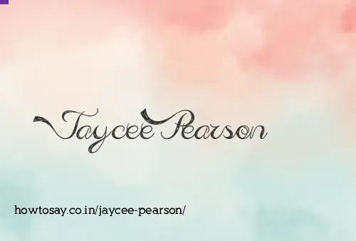 Jaycee Pearson