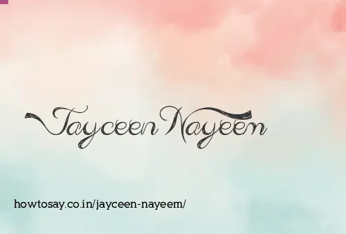 Jayceen Nayeem