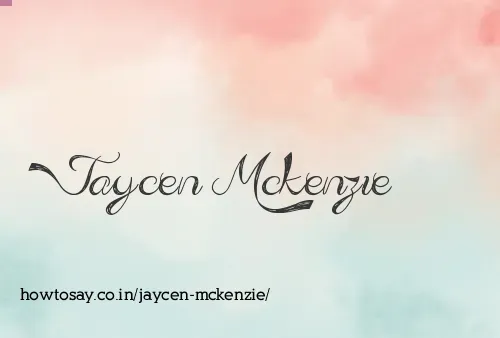 Jaycen Mckenzie