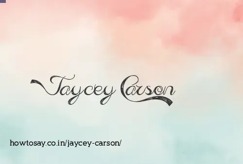 Jaycey Carson
