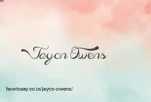 Jaycn Owens