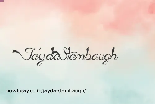 Jayda Stambaugh