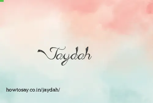 Jaydah