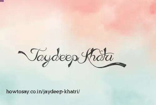 Jaydeep Khatri