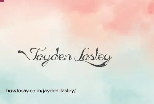 Jayden Lasley