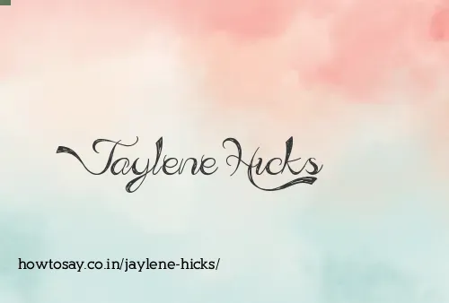 Jaylene Hicks