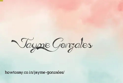 Jayme Gonzales