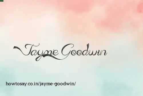 Jayme Goodwin