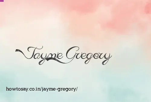 Jayme Gregory