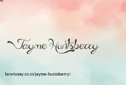Jayme Huntsberry