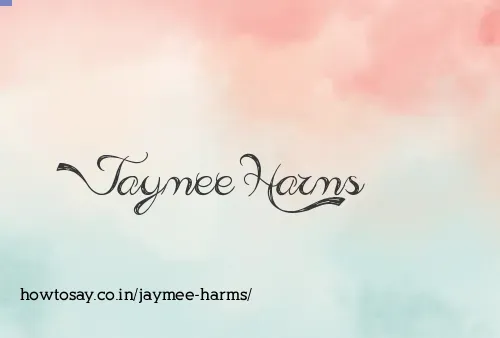 Jaymee Harms