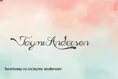 Jaymi Anderson