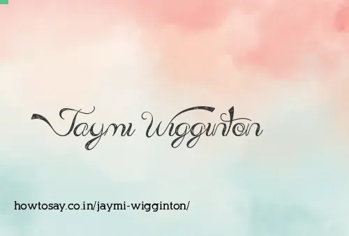 Jaymi Wigginton