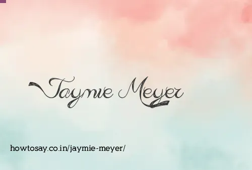 Jaymie Meyer