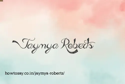 Jaymya Roberts
