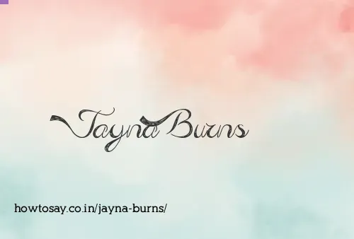 Jayna Burns