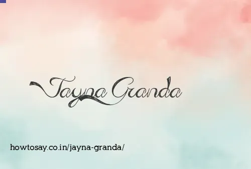 Jayna Granda