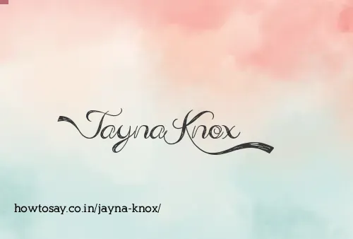 Jayna Knox