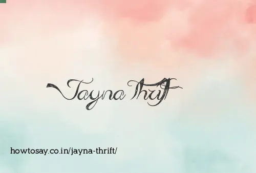 Jayna Thrift