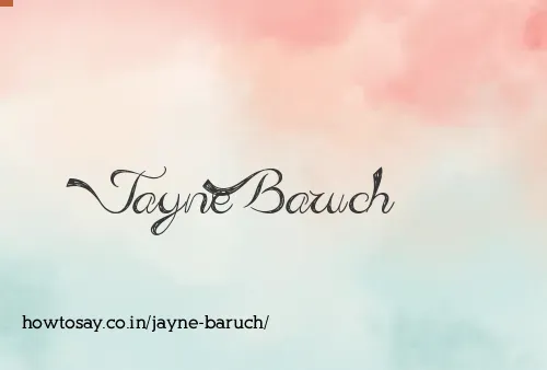 Jayne Baruch