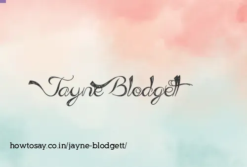 Jayne Blodgett