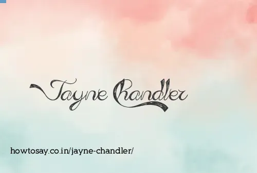 Jayne Chandler