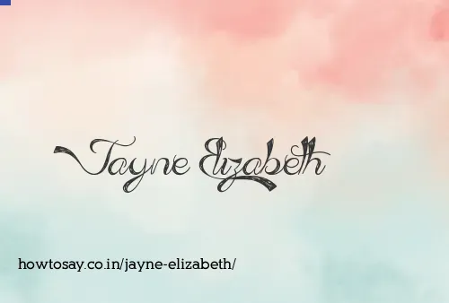 Jayne Elizabeth