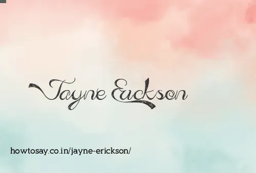 Jayne Erickson