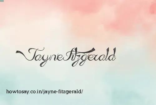 Jayne Fitzgerald