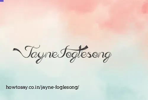 Jayne Foglesong