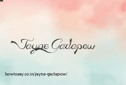 Jayne Garlapow