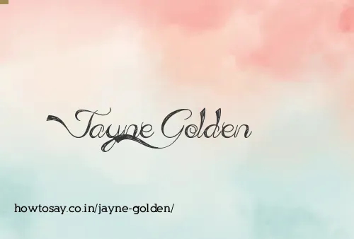 Jayne Golden