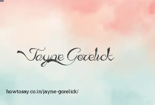 Jayne Gorelick