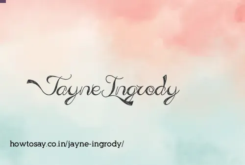 Jayne Ingrody