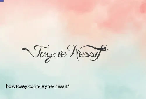 Jayne Nessif