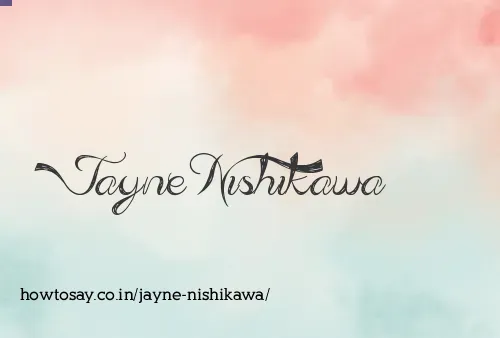 Jayne Nishikawa