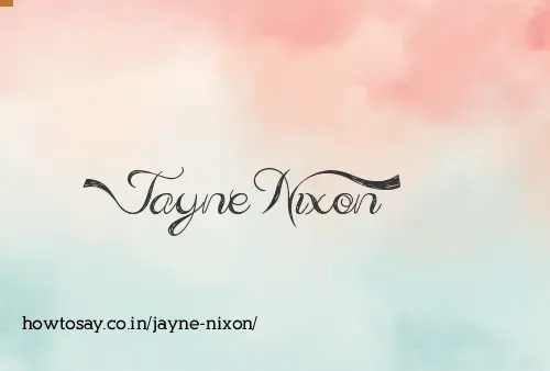 Jayne Nixon